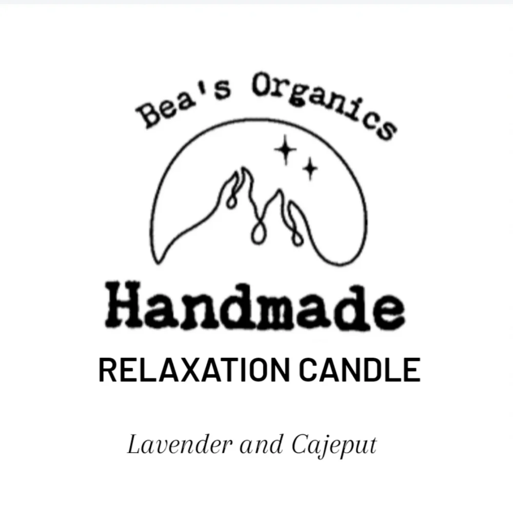 Relaxation Candle with Lavender and Cajeput oils